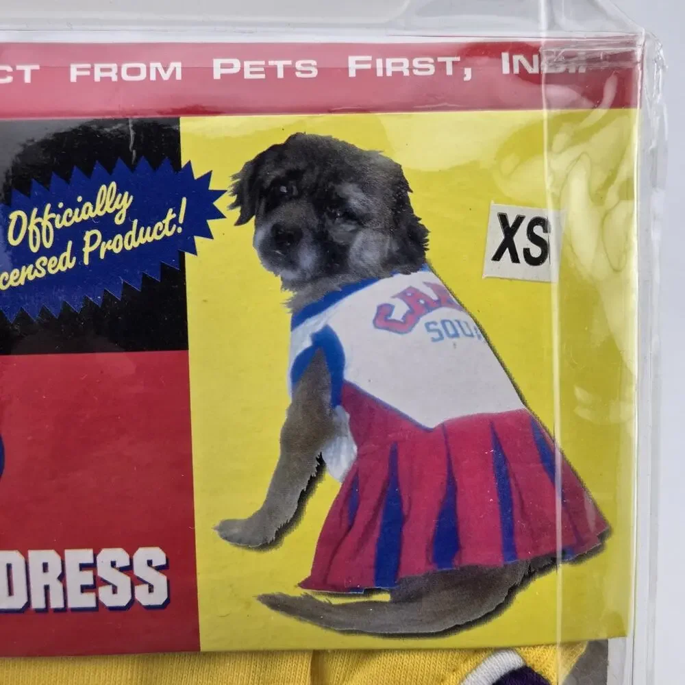 LSU Tigers Pet Cheerleader Dress Size XS Dog Outfit Pets First Collegiate New